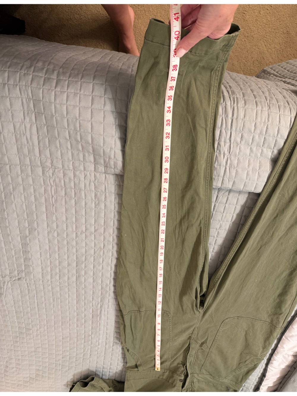 Altar'd State Olive Green Short-Sleeve Utility Jumpsuit - Picture 7 of 7